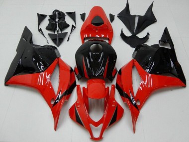 Abs Carenagem Moto Honda CBR 600RR 2009-2012 - Vermelho Preto