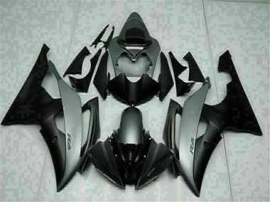 Abs Carenagem Moto Yamaha R6 2008-2016 - Cinzento Preto