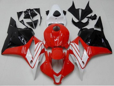 Abs Kits Carenagem Moto Honda CBR 600RR 2009-2012 - Vermelho Branco Preto