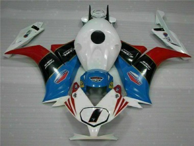 Carenagem Moto Honda CBR 1000RR 2012-2016 - Azul Branco