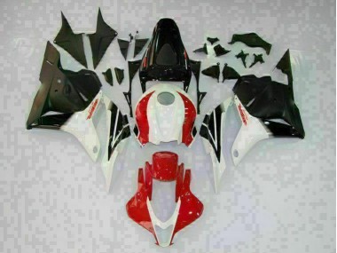 Carenagem Moto Honda CBR 600RR 2009-2012 - Branco Preto Vermelho