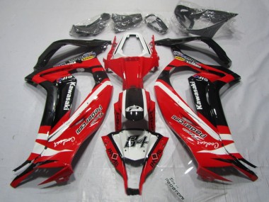 Carenagem Moto Kawasaki ZX10R 2011-2015 - Preto Vermelho 84