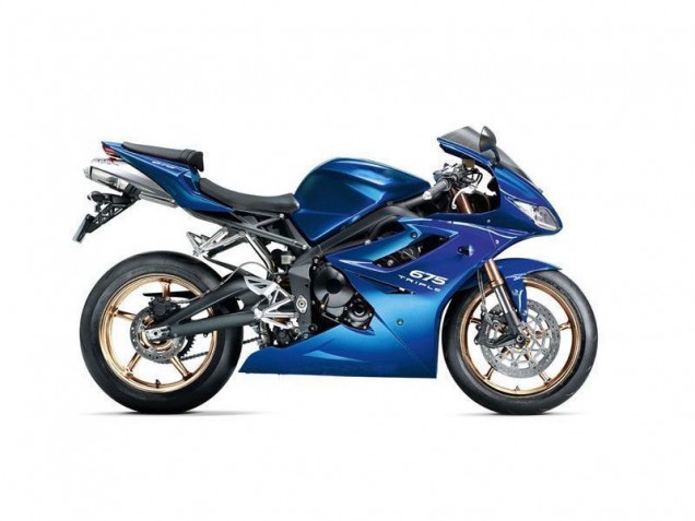 Carenagem Moto Triumph Daytona 675 Triple 2009-2012 - Azul