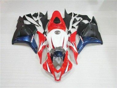 Carroçaria Moto Honda CBR 600RR 2009-2012 - Preto Vermelho Branco