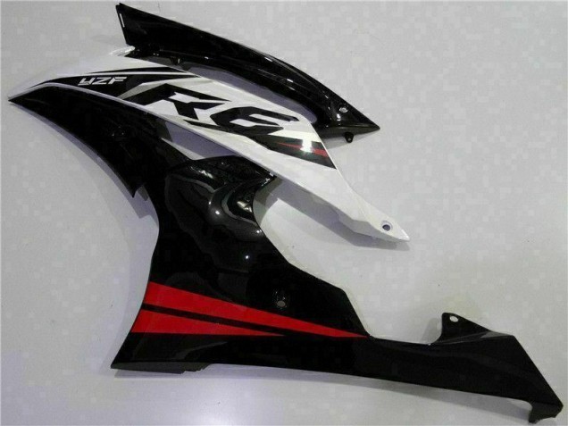 Abs Kit Carenagem & Plásticos Moto Yamaha R6 2008-2016 - Vermelho Preto